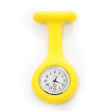 Fashion Pocket Watches Silicone Nurse Watch Brooch Tunic Fob Watch With Free Battery Doctor Medical Unisex Watches Clock