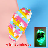 2020 Luminous Kids Watches Girls Cartoon Pattern LED Boys Watch Silicone Strap Reloj Infantil Wristwatches