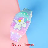 2020 Luminous Kids Watches Girls Cartoon Pattern LED Boys Watch Silicone Strap Reloj Infantil Wristwatches
