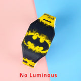 2020 Luminous Kids Watches Girls Cartoon Pattern LED Boys Watch Silicone Strap Reloj Infantil Wristwatches