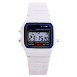 Rose Gold Silver Watches Men Watch Electronic Digital Display Retro Style Clock Men's Relogio Masculin Reloj Hombre homme